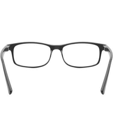 TBOC Reading Glasses +2.00 - Stylish Matt Black Reading Aid for Men & Women - Ideal for Seniors & Digital Devices - Presbyopia Support (1 Pack) - Buy Online on SooperMarket.com