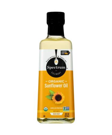 Spectrum, Sunflower Oil, Organic, High Heat, 16 fl oz