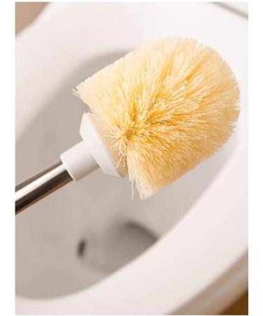 TEMKIN Set Modern Bamboo No Dead Ends Cleaning Tool Sturdy-Bristled Toilet Bowl Brush Space Saving Bathroom Accessories Anti-Drip Holder Brushes - Buy Online on SooperMarket.com