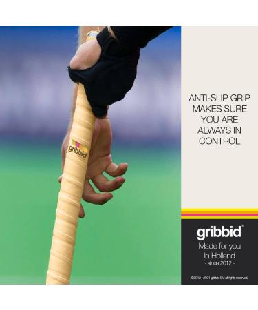 GRIBBID Field Hockey Stick Grip Tape - Original Dutch Chamois - Yellow 2-Pack | International Shipping Available - Buy Online on SooperMarket.com