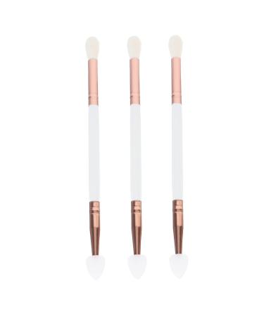 WOONEKY 3pcs Eye Shadow Brush Makeup Eyeshadow Portable Eye Brushes Eyeshadow Makeup Applicator Nylon