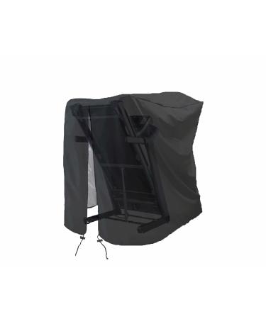 MaWGcowerd Treadmill Cover, Folding Treadmill Cover, Dustproof and Waterproof Cover, Oxford Cloth Waterproof Sunscreen Cover(Black)
