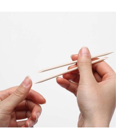 Wooden Orange Sticks Nail Cuticle Stick for Pusher Remover Manicure Art Pedicure Pedicure Tools 100PCS Beauty tools - Buy Online on SooperMarket.com