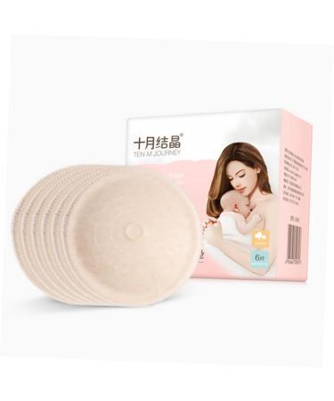 Buy Leakproof Breast Pads - 6pcs Maternity Nursing Pads | Soft Disposable 100% Cotton for Feeding | International Shipping - Buy Online on SooperMarket.com