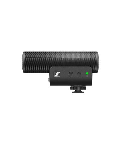 Sennheiser Professional MKE 400 Directional On-Camera Shotgun Microphone with 3.5mm TRS and TRRS Connectors for DSLR, Mirrorless & Mobile , Connects with Auxiliary