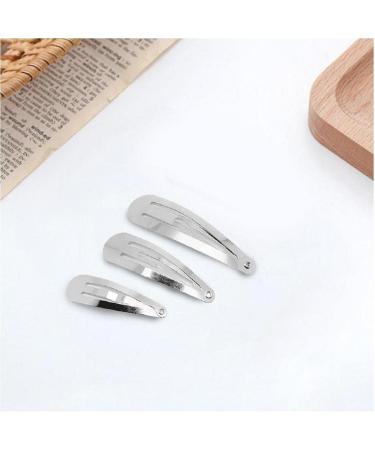 TOSSPER 6-Piece Water Drop Shape Hair Clips - Stylish Oval Snap Hairpins for Women Metal Slip Hair Barrettes & DIY Hair Accessories - Buy Online on SooperMarket.com