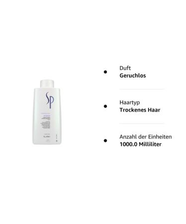 Wella System Professional Hydrate Shampoo 1000ml - Deep Moisturizing Hair Care for All Hair Types | International Shipping Available - Buy Online on SooperMarket.com