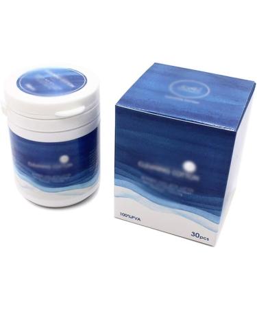 Portable Cleansing Cotton 30 Pieces/Box 100% PVA Cotton Pad Disposable Hardcover Facial Makeup Strong Clean Protein Makeup Remover Cleaning Pad Soft Comfortable (Color : White Size : 5cm) 5cm White - Buy Online on SooperMarket.com
