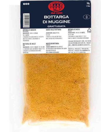 Grated sea bottarga Su tianu sardu 50g - handmade in Sardinia Italy - salted and dried marine egg - caviar of the Mediterranean - Sardinian craft production Kosher