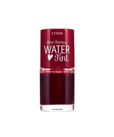 ETUDE Dear Darling Water Tint #4 Red Grapefruit Ade | Vivid Color Lip Stain with Moisturizing Weightless & Non-sticky Finish Lip Stain | Smudge-proof & Lightweight Lip Tint | K-beauty