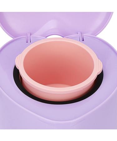 Mini Heart-Shaped Wax Warmer | Easy-to-Clean Silicone Pot | Ideal for Beauty Salons | International Shipping Available - Buy Online on SooperMarket.com