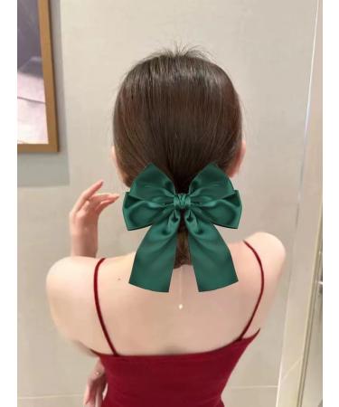 Green Barrette Hair Clips for Women Bowknot French Barrette for Girls St. Patrick's Day Hair Accessories for Party Carnival Saint Bow Hair Clip - Buy Online on SooperMarket.com