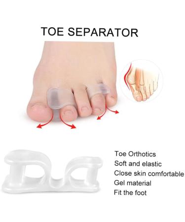 Bunion & Hammer Toe Correctors + 5 Pairs of Silicone Toe Separators for Foot Alignment & Appearance - Buy Online on SooperMarket.com