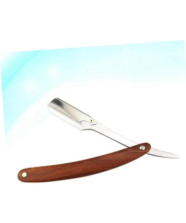 Premium Hapinary Flacberator 2ST Men's Razor Set - Professional Straight Handheld Razor & Old-Fashioned Bamboo Shave - 2 Pcs for Ultimate Grooming - Buy Online on SooperMarket.com