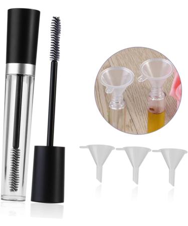 PLAFOPE 6pcs Eyelash Solution Bottle Portable Bottle Mascara Vials Bottle Empty Mascara Tube Plastic - Buy Online on SooperMarket.com