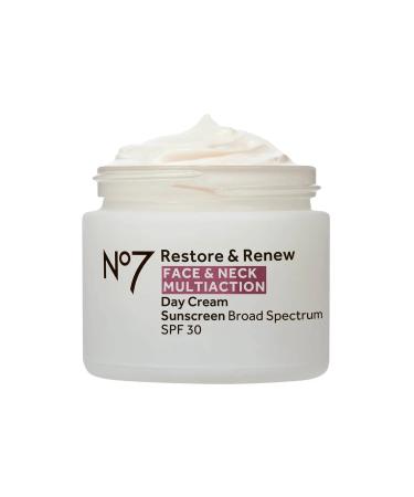 No7 Restore & Renew Multi Action Face & Neck SPF 30 Day Cream - 50ml - Buy Online on SooperMarket.com