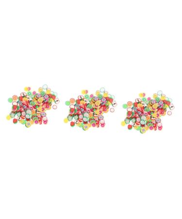 Beavorty 12 Packs Nail Art Polymer Clay Masquerade Siouxxie Masquerade Ball Diy Nail Decoration Fruit Slices Nail Art Fruit Embellishments 3d Polymer Nail Slice Diy Nail Art Decoration