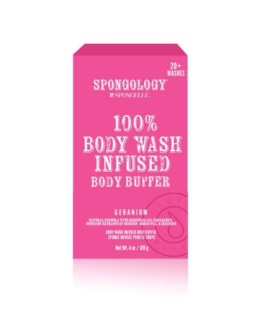 Spongell Private Reserve Shower Body Wash Buffer Collection Peony Flower Geranium