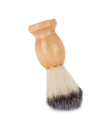 Shavinportable Men's Soft Synthetic Hair Beard Shaving Brush with Wood Handle - Portable Barber Tool | Best Quality Shaving Accessories - Buy Online on SooperMarket.com