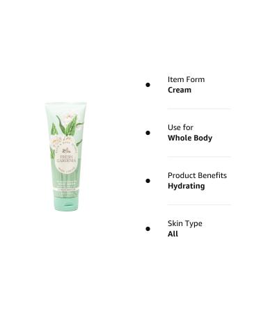 Bath & Body Works Fresh Gardenia Ultimate Hydration Body Cream 8 Fl Oz - Women's Signature Collection - Buy Online on SooperMarket.com