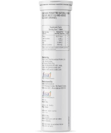 Harsha N-Acetyl L-Cysteine 600mg Provides Antioxidant Support & For Healthy Liver Respiratory Lung Health - Sugar Free 10 Effervescent Tablets Orange Flavor - Buy Online on SooperMarket.com