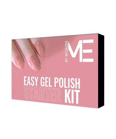 Mesauda ME Easy Gel Polish Starter Kit - Nude Edition - Kit for semi-permanent gel polish