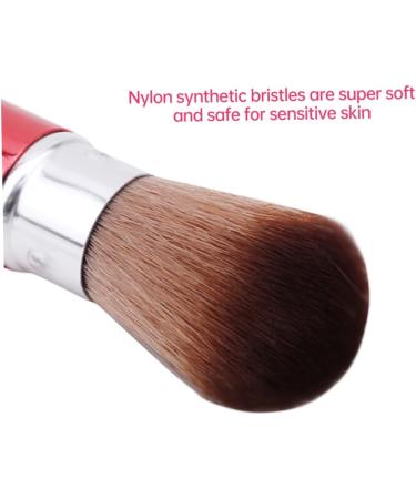 1PC Retractable Powder Brush Travel Nail Dust Brush Portable Face Blush Brush with Cover Red - Buy Online on SooperMarket.com