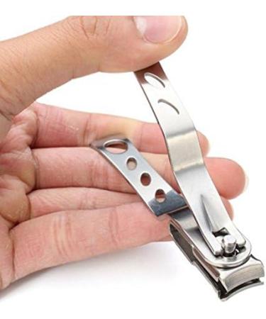 Stainless Steel Nail Tips Clipper Trimmer Manicure Nail Art Toes Clippers - Buy Online on SooperMarket.com