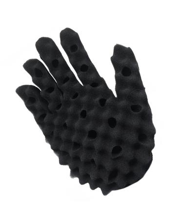 Twist Hair Comb - Portable Hair Curling Sponge Hair Gloves Hair Style Accessories Hair Styling Tool for Barbers Professionals Biotat Single Side