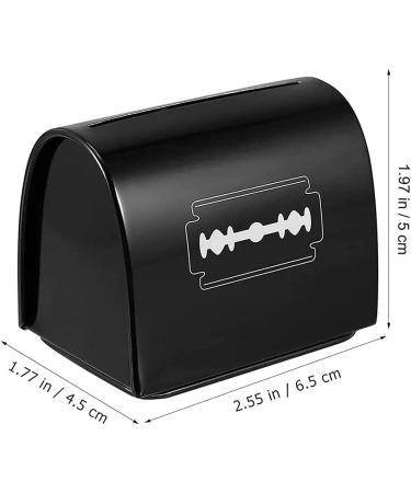 Portable Razor Blade Disposal Case - Sealed Design for Safe Storage & Disposal | International Shipping Available - Buy Online on SooperMarket.com