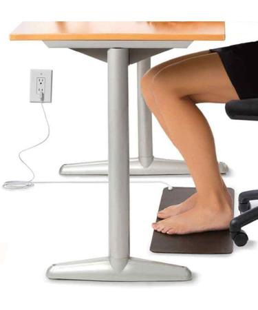 Grounding Mat Kit (2 Pack)-2 Grounding Mats (10 x 26.7") with Grounding Adapter 2 Straight Cords (15ft) and 2 Grounding Wristbands Indoor Grounding for Full Body Balance & Wellness Support - Buy Online on SooperMarket.com