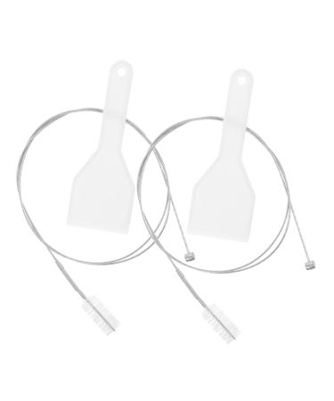 PRETYZOOM 1 Set Deicing Shovel Home Gadgets and Accessories Refrigeration Tools Freezer Drain Hole Remover Refrigerator Hole Clog Remover Water Drainage Clean Stainless Steel