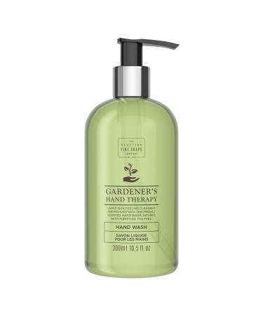 Scottish Fine Soaps - Gardner's Therapy Hand Wash - Vegan Liquid Soap Infused with Tea Tree Oil - 300ml