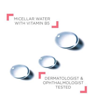 Vichy Puret Thermale One Step Micellar Water 13.52 Fl. Oz - Alcohol Free Makeup Remover & Toner with Vitamin B5 for Sensitive Skin - Buy Online on SooperMarket.com