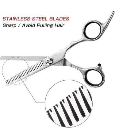Professional Stainless Steel Dog & Cat Grooming Scissors | Eye Cutting Tools | 17x6.6cm Fello Care - Buy Online on SooperMarket.com