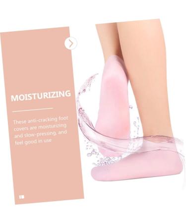 FOMIYES 10 Pairs Exfoliating Moisturizing Socks Elastic Boat Socks Heel Socks Lotion Foot Care Socks Cracked Dressy Heels for Women Foot Care Moisturizing Socks Protection Sebs Girl Spa - Buy Online on SooperMarket.com