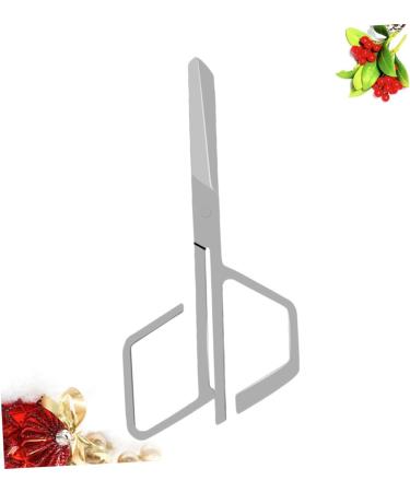 Professional Nose Hair & Eyebrow Scissors | Vibrissac Trimmer - 9.7x4.6cm Silver for Precision Grooming | International Shipping Available - Buy Online on SooperMarket.com
