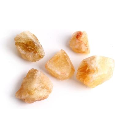 1PC Natural Raw Citrine Ore Crystal Rock Specimen Collection Home Decoration and DIY Gifts Fish Tank Stone Suitable for Home natural stone Brazil Citrine 15-30g - Buy Online on SooperMarket.com