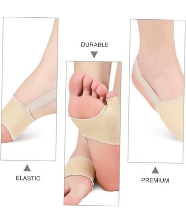 Bunion Spacers Toe Cover Gel Protectors - 1 Pair | Toe Sleeve, Splint, Socks & Separator for Foot Care | Pedicure Arm Pad - 19x6.5cm - Buy Online on SooperMarket.com