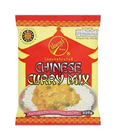 Yeungs Chinese Curry Mix 220g (Pack of 2)