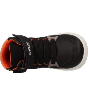 Geox Baby Boy's B Djrock Sneakers - 4.5 UK Child - Black/Orange C0038 - Buy Online on SooperMarket.com