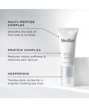 Medical8 Eyelift Peptides 15ml - Rejuvenate & Firm Your Eyes | International Shipping Available - Buy Online on SooperMarket.com