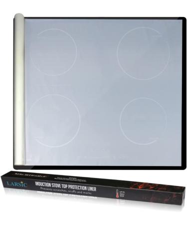 Large Induction Stove Protector Liner - Heat Resistant 260C - Easy Clean - Scratch and Dirt Prevention - Cut-to-Fit Roll Size (63x21) - Buy Online on SooperMarket.com