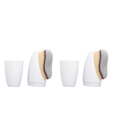 Foundation Makeup Brush 2 Makeup Brushes with Comfortable Handle for BB Cream