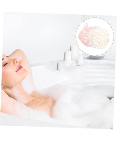 Gatuida Shower Ball - 2pcs Bath Scrub Flower Travel Body Brush & Back Cleaner Towel | Ideal for Relaxation & Cleaning - Buy Online on SooperMarket.com