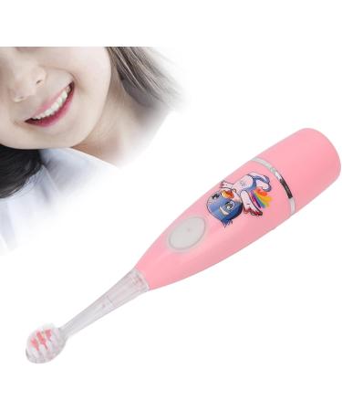 Buy Electric Toothbrush for Kids 360-Degree Battery Operated with Cartoon Design & Colorful Lights Perfect Oral Care Tool for Toddlers | International Shipping Available - Buy Online on SooperMarket.com