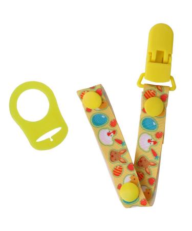 TIAN-K Pink Pacifier Chain with Clip Holder for MAM Rings | Baby Nipple Leash | International Shipping Available - Buy Online on SooperMarket.com