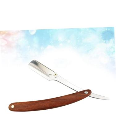 Premium Hapinary Flacberator 2ST Men's Razor Set - Professional Straight Handheld Razor & Old-Fashioned Bamboo Shave - 2 Pcs for Ultimate Grooming - Buy Online on SooperMarket.com