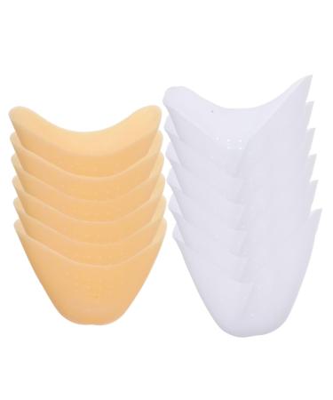SOESFOUFU 6 Pairs Shoes Protector Shoe Heel Protectors Boot Heels Silicone Toes Cover Shoe Toe Protector Toe Covers for Women Pointed Shoes Pain Set Protective Case Silica Gel Miss Boots