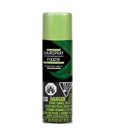 amscan Hypo-Allergenic Glow in the Dark Hair Spray - 3 oz. Perfect Party Accessory 1 Pc.